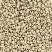 Perle di semi Preciosa 11/0 2 mm - Terra Metallic Matt - Argento x20g