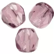 Sfaccettate mm. 4 Amethyst  x50