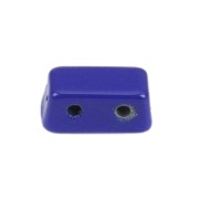 Perla in zama forma rettangolo 8x4 mm - Blu scuro x1