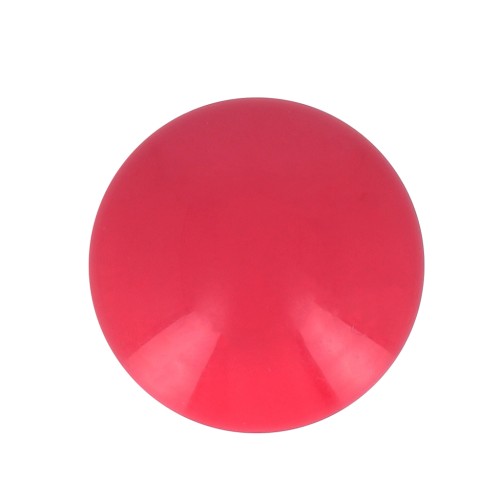 Cabochon in resina opaca 10 mm - Rosso chiaro x1