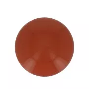 Cabochon in resina opaca 10 mm - Terracotta x1