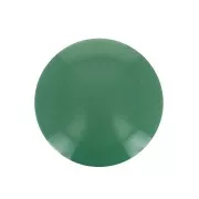 Cabochon in resina opaca 10 mm - Verde x1