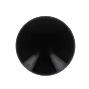 Cabochon in resina opaca 10 mm - Nero x1