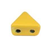 Perla in zama forma triangolo 6x7 mm - Giallo x1