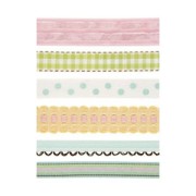 Abbinamento di 6 nastri Garden Party x 90 cm