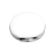 Perla in zama forma ovale 12x9.5 mm - Bianco x1