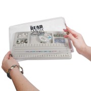 Vassoio per perline 5 scomparti - 18x27 cm x 1