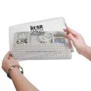 Vassoio per perline 5 scomparti - 18x27 cm x 1