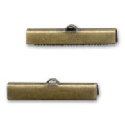 Terminali a stringere mm. 30 bronzo x2|raw }}