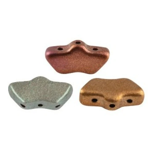 Delos® par Puca® 6x11 mm - Gold Iris Mat x10g