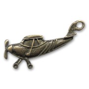 Ciondolo aereo mm. 35 bronzo x1|raw }}