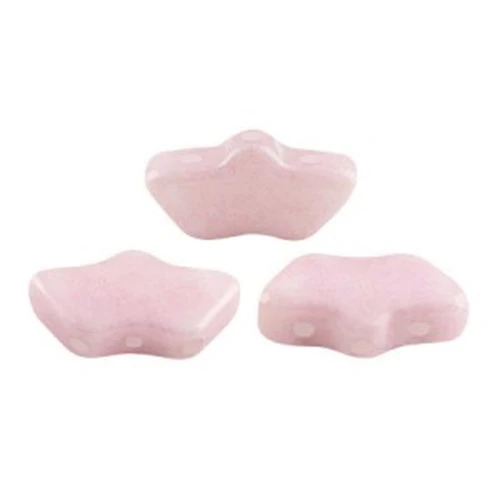 Delos® par Puca® 6x11 mm - Opaque Light Rosa Ceramic Look x10g