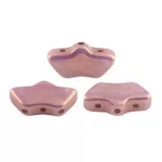 Delos® par Puca® 6x11 mm - Opaque Lilas Ceramic Look x10g