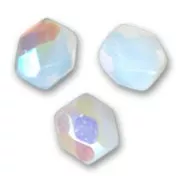 Facettes 4 mm White Opal AB x50