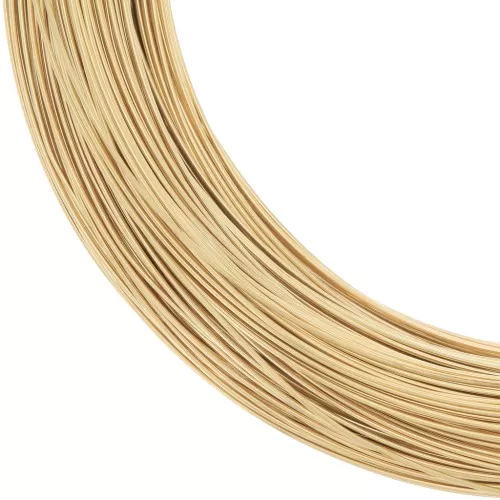 Filo demi duro mm. 0.91 in Gold filled x1m