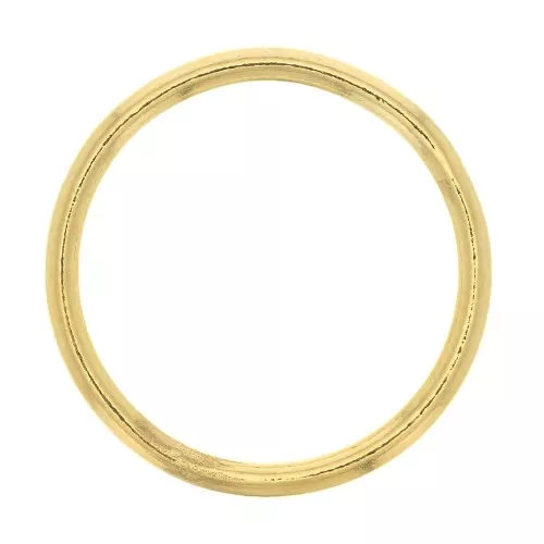Anello sottile liscio - Dimensione 57 - Gold filled x1