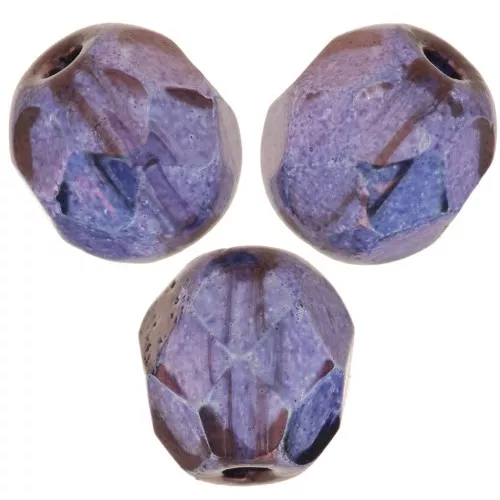Sfaccettate mm. 6 Lumi Amethyst  x25