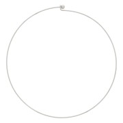 Girocollo rigido di 14 cm con chiusura a sfera - acciaio inossidabile 304 x1