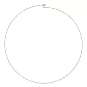 Girocollo rigido di 14 cm con chiusura a sfera - acciaio inossidabile 304 x1