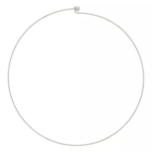Girocollo rigido di 14 cm con chiusura a sfera - acciaio inossidabile 304 x1