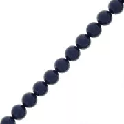 Perle Preciosa - Round Pearl Maxima - 5 mm Navy Blue x25