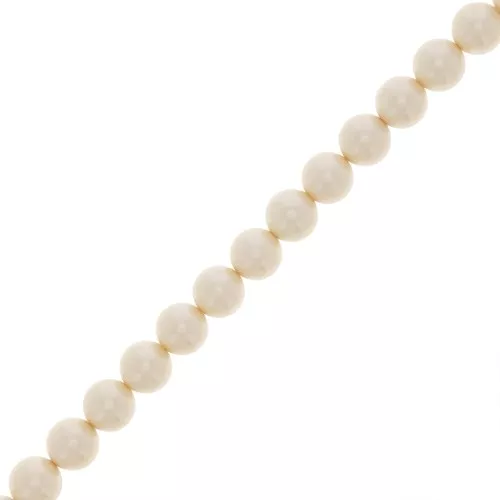 Perle Preciosa - Round Pearl Maxima- 5 mm Pearl Effect Creamrose x25
