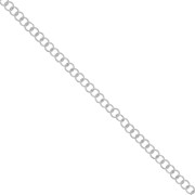 Catena mm.  4,7 argentato x m. 1|raw }}