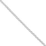 Catena maglia Jaseron mm. 4.8 Rodio x m. 1