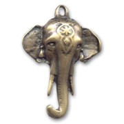 Pendente elefante mm. 47 bronzo x1|raw }}
