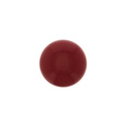 Cabochon tondo in vetro 6 mm - Imitazione corallol - Rosso x1|raw }}