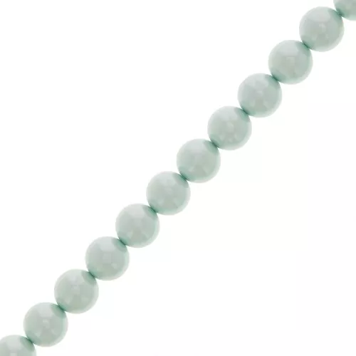 Perle Preciosa Round Pearl Maxima - 8 mm Pearl Effect Light Blue x10