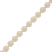 Perle Preciosa Round Pearl Maxima - 8 mm Pearlescent White x10
