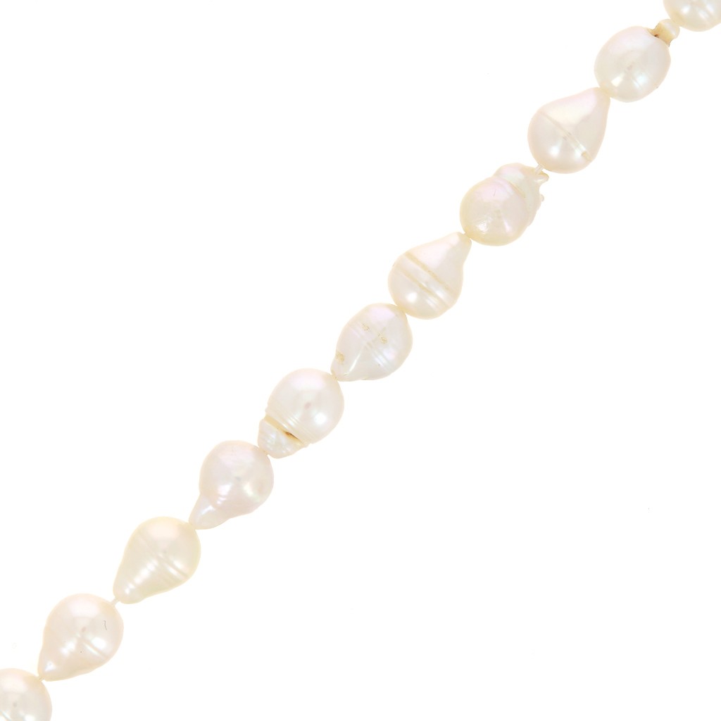 Perle Dacqua Dolce Keishi Perle Barroche Irregolari 11 Mm Bianco X4 Perles Co