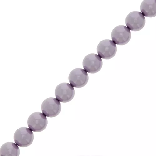 Perle Preciosa Round Pearl Maxima - 8 mm Lavender x10
