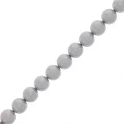 Perle Preciosa Round Pearl Maxima - 8 mm Pearl Effect Light Grey x10