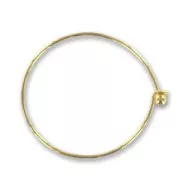 Bracciale chiusura avvitabile mm. 65 dorato