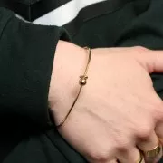 Bracciale chiusura avvitabile mm. 65 dorato