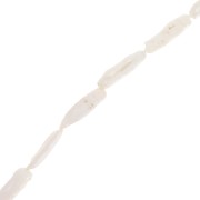 Perle d'acqua dolce Keshi - perle barroche irregolari 20-30 mm - Bianco x1