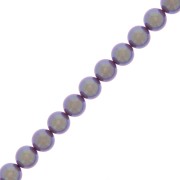 Perle Preciosa Round Pearl Maxima - 8 mm Pearlescent Violet x10
