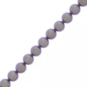 Perle Preciosa Round Pearl Maxima - 8 mm Pearlescent Violet x10