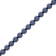 Perle Preciosa Round Pearl Maxima - 8 mm Pearl Effect Blue x10