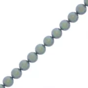 Perle Preciosa Round Pearl Maxima - 8 mm Pearlescent Blue x10