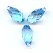 Gocce PureCrystal 6010 Aquamarine mm. 11x5.5 x4