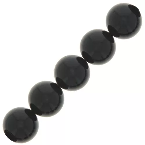 Perle Preciosa Round Pearl Maxima - 12 mm Magic Black x6
