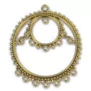 Separatore tondo mm. 40 mm dorato antico x1