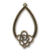 Separatore 2 asole mm. 40 mm bronzo x1|raw }}