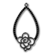 Separatore mm. 40 mm black nickel x1