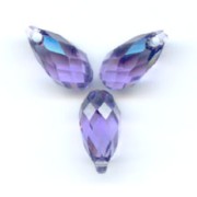Gocce PureCrystal 6010 Tanzanite mm. 11x5.5 x4
