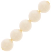 Perle Preciosa Round Pearl Maxima - 12 mm Pearlescent Cream x6