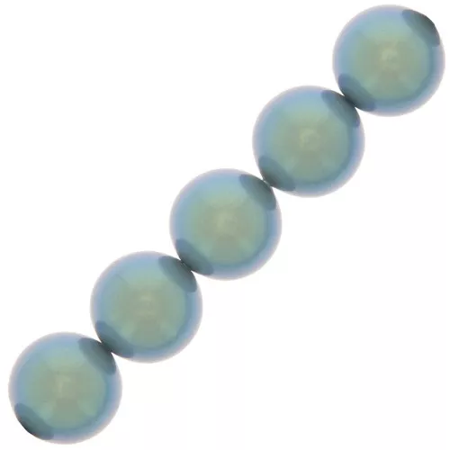 Perle Preciosa Round Pearl Maxima - 12 mm Pearlescent Blue x6